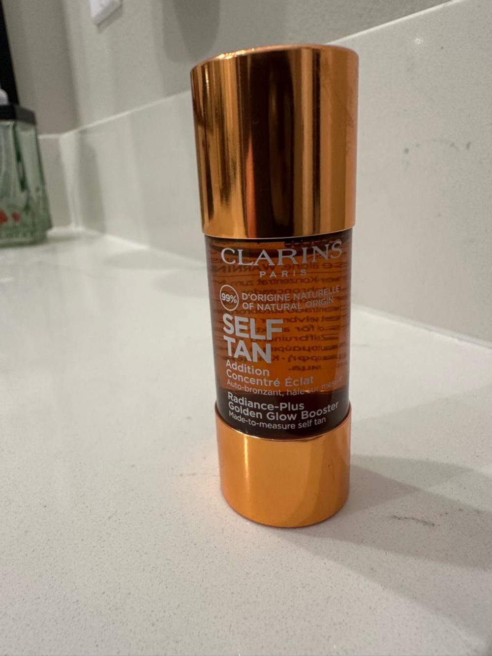 Clarins Self Tan Radiance-Plus Booster bronzing drops nwot